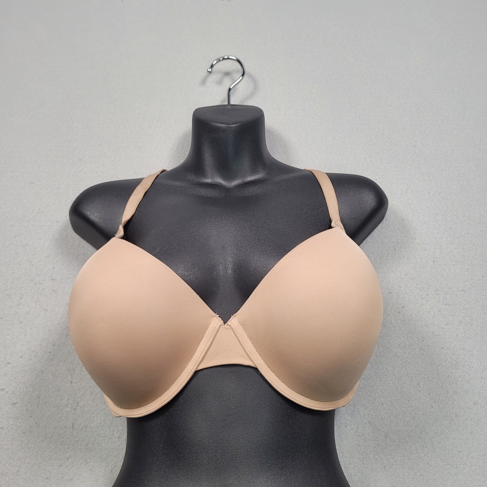 Victoria's Secret PINK Wear Everywhere Push-Up Bra 38DD Nude Beige 11241748